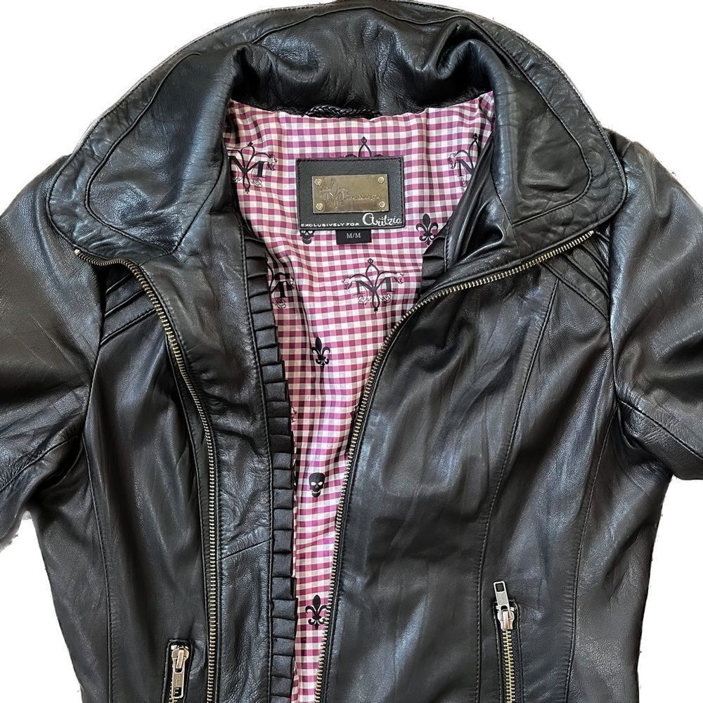Mackage for Aritzia Leather Jacket - Picture 2 of 16